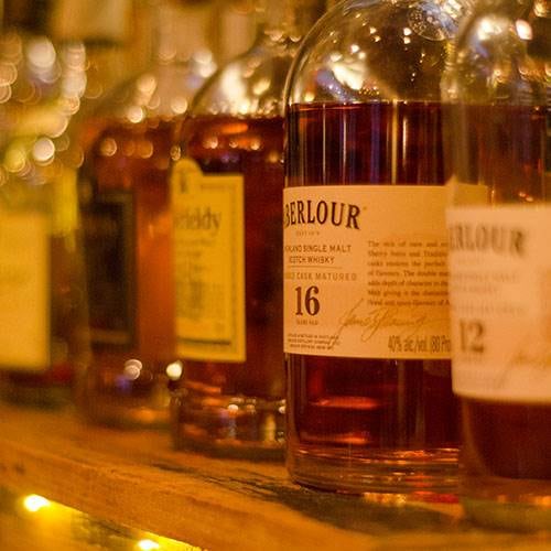 Bourbon at Sliders.